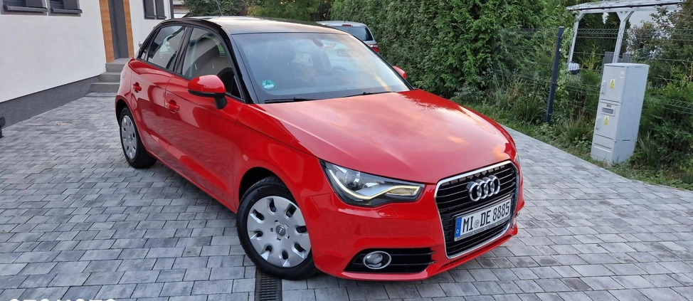 Audi A1 cena 35900 przebieg: 152000, rok produkcji 2013 z Nowy Dwór Gdański małe 121